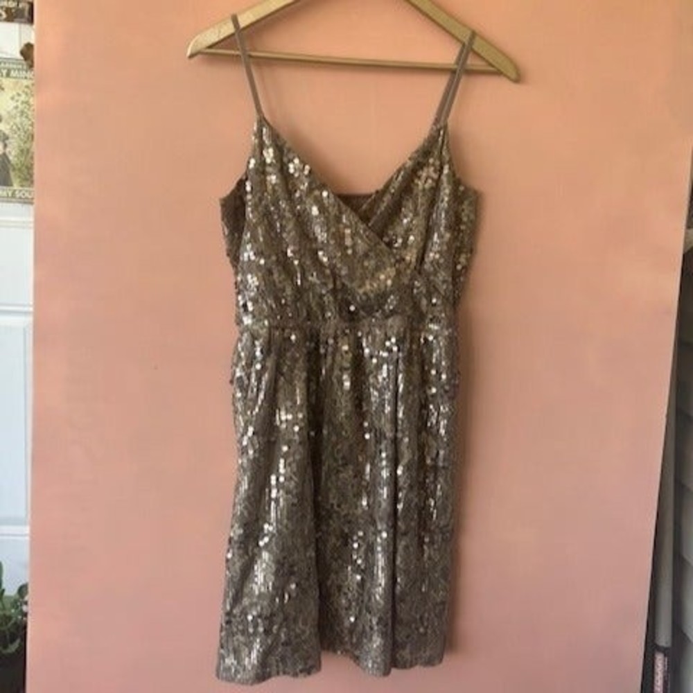 EXPRESS Sequin Mini Dress